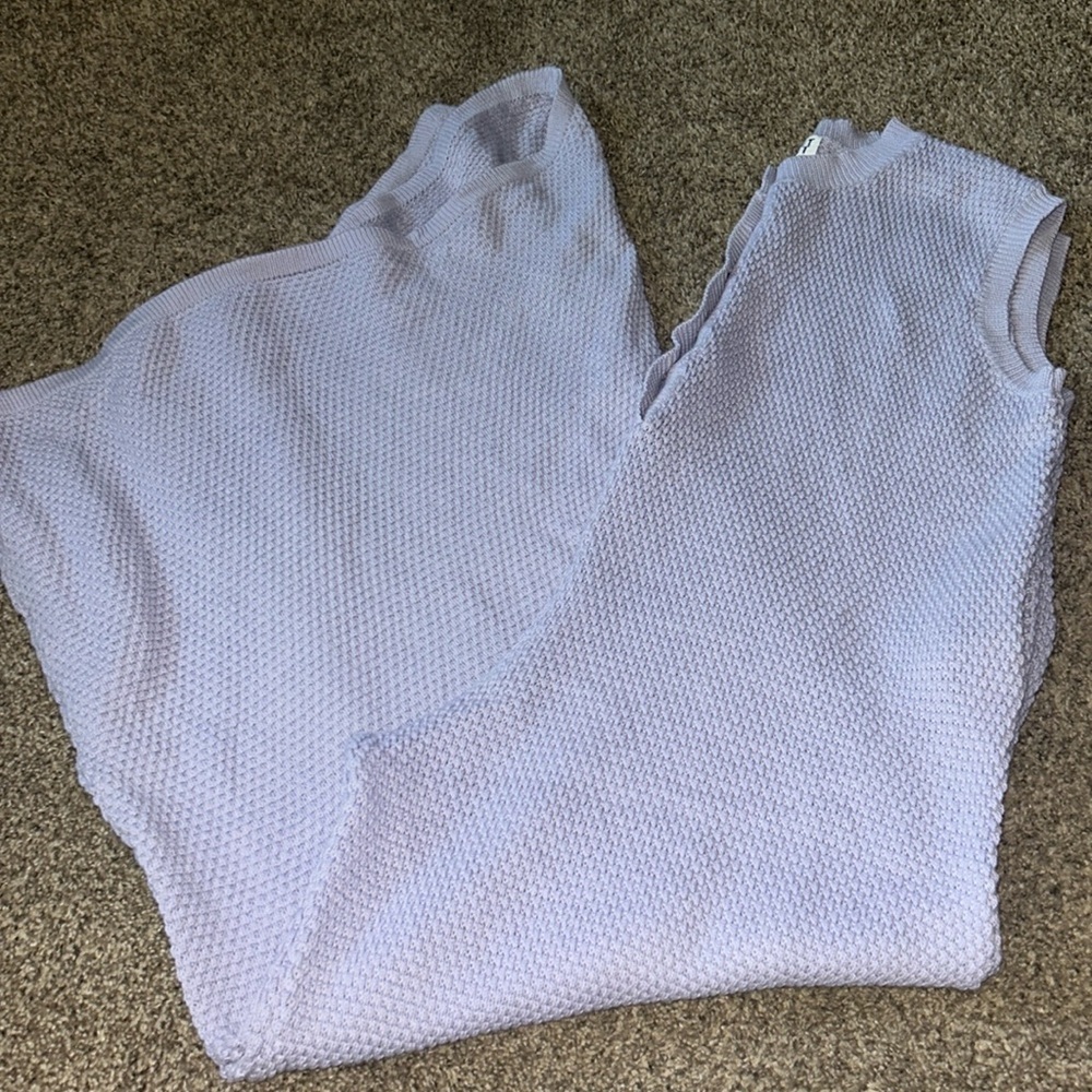 Bucket List Lilac Sweater Jumpsuit